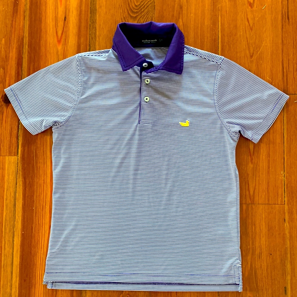 Southern Marsh boys dry fit polo